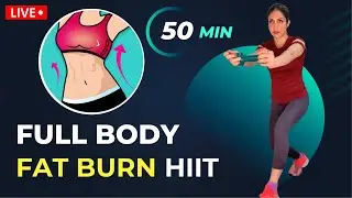 50 Minutes Cardio Workout for Weight Loss | Burn 600 Calories | Beginner to Advance 💪