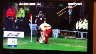 Pervy ESPN Cameraman Watford v Spurs - 27 Jan 12