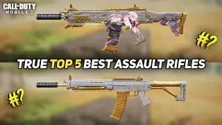 Top 5 best Assault Rifles in Cod Mobile Season 8 #codm