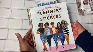 Plan With Me | Capitol Chic Designs Sticker Book | How I am using it to change the planning game!