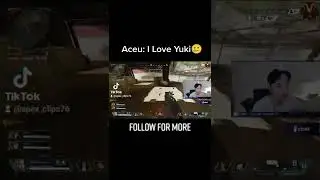 Aceu Loves Yuki. Gets Ognoeed 🥲🐵 #apexlegends #apexlegendsclips #yuki #alliance #nrg #tsm #aceu