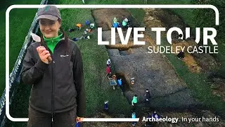 LIVE TOUR | Tudor Archaeology at Sudeley Castle 2023