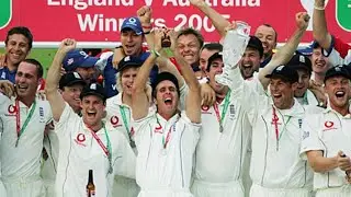 England vs Australia, 5th Test, The Oval 2005. The Ashes 2005. England won the series after 18 years