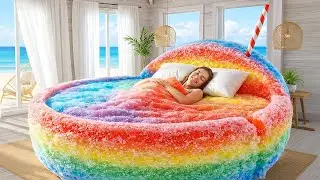 Which Crazy Bed Would You Choose Sleep in 😴✨ | Oddly Satisfying AI ASMR
