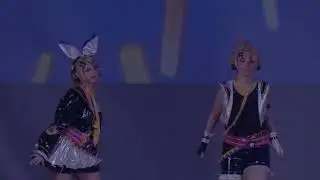 Cosplay defile - Murasaki Nasu, rin_cos02 - Muse Dash - Кагамине Лен, Кагамине Рин