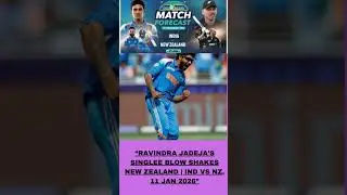 Ravindra Jadeja Delivers Exceptional Performance for India