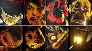 Bendy: Lone Wolf - All Jumpscares & Cutscenes