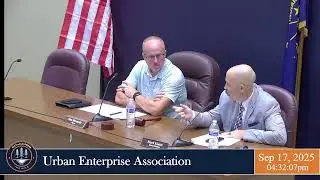 Urban Enterprise Association Meeting - 09/17/2025