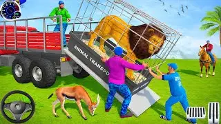 Animal Cargo Truck Driving Game 3D - Animal Transport Cargo Truck 2024 - Android Gameplay 