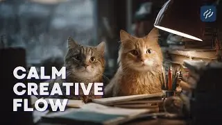 Lofi Cat Study 🐱📚 Calm Beats for Focus & Creative Flow