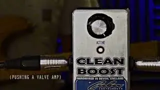 CLEAN BOOST - Handwired Original Design By Creber Instruments, Devon, England.