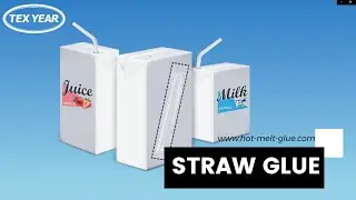 Tex Year Straw glue for Tetrapak, SIG Combibloc,  Ecolean, Paper raw
