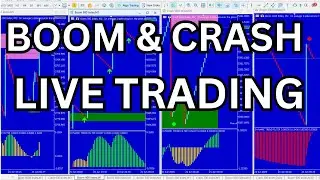 LIVE Boom and Crash Trading| Free M1 Signals | Spike Catching & Scalping | 99.99% accuracy