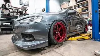 Crazy Wheel Setup for the Evo 10!
