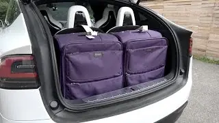 Tesla Model X - Luggage Carrying Capacity