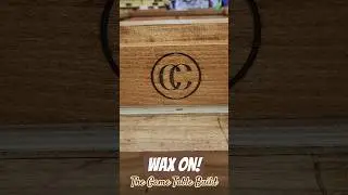 Whittle Wax on the Game Table #whittlewax #gametable #woodwork #furnituredesign #Custom #maker #nz