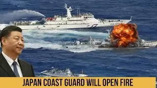 Japan Coast Guard WILL OPEN FIRE at Chinese Coast Guard attempting to land on Senkakus
