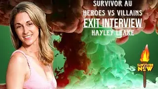 Интервью с Хейли Лик перед выходом из сериала (Survivor AU: Герои против Злодеев)