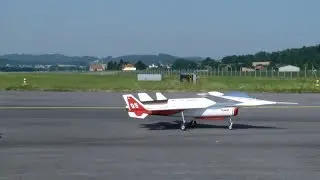 NASA Airplane Rockwell HiMAT RPRV 870 Experimental Vector thrust RC Aircraft