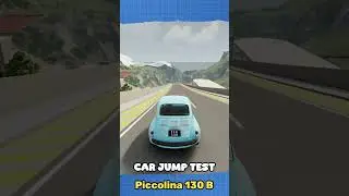 Car Jump Test   Piccolina 130 B ❤️