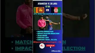 SL vs AFG✌1st ODI|Dream 11-Team Fantasy11 Tip-Fantasy Cricket Team#viral #ytshorts #shorts #trending
