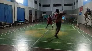 Supriadi/ Rifai vs  Bayu / Didik jm || olah raga & Hiburan pagi