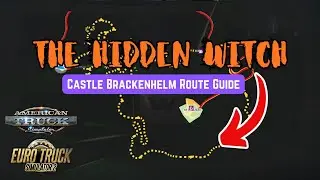Best Route to Castle Brackenhelm + Hidden Witch Location | ATS & ETS2 Halloween Event 2025 Guide ✅