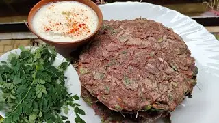 5 Min Highly nutritious breakfast with Moringa leaves and Finger millet|Iron&Fiber Rich breakfast