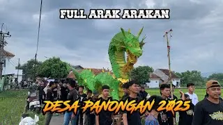 FULL Arak - Arakan DESA PANONGAN 2025 | palimanan Cirebon