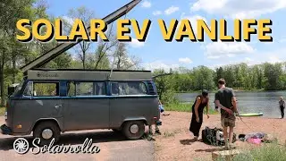 Van Life: Solar-Powered Fully-Electric Camper