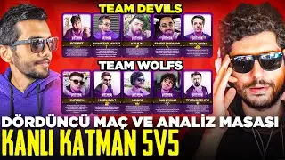 KANLI KATMAN LoL 5V5 | DÖRDÜNCÜ SON MAÇ VE ANALİZ MASASI | Hype   #wolfs #devils
