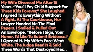 Wife Demanded Child Support For Our Kids. At The Courthouse I Opened An Envelope. Her Face Went Whit