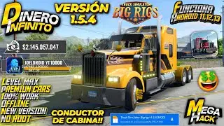 🤑TRUCK SIMULATOR BIG RIGS v1.5.4 MOD APK DINERO INFINITO XP LEVEL 1000 TODO LIBERADO &Uacute;LTIMA VERSION💲