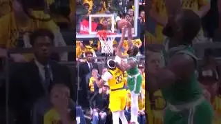Jaylen Brown Goes Hard Above The Defender 😱 #shorts
