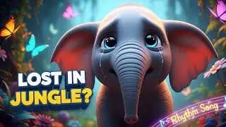 Cute Baby Elephant Story 🐘 | 3D Cartoon for Kids | Jungle Adventure 