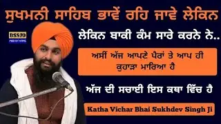 ਅੱਜ ਅਸੀਂ ਆਪਣੇ ਫਰਜ਼ ਅਤੇ ਆਪਣੀ ਅਸਲੀਅਤ ਭੁੱਲ ਗਏ || Katha Vichar Bhai Sukhdev Singh Ji Bauli Sahib Dalla