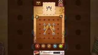 Line Puzzle String Art Acacia Level 7