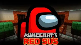Among Us 3D - Red Sus - I made a working Among Us map with Tasks in Minecraft - No mods or addons