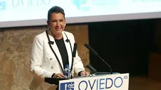 Acto de inauguración de la Ruta de los Derechos Humanos en Oviedo