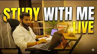 study with me live | 2 hours | med student | pomodoro
