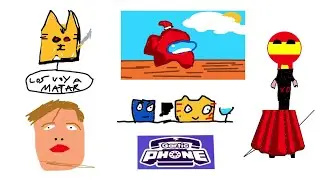 Con distintos artistas, pero igual diversi&oacute;n. Gartic Phone #5