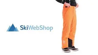 Deluni, Challenger 2, ski pants, men, orange