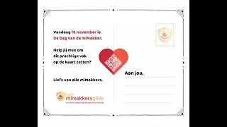 Dag van de miMakker  16 november 2023
