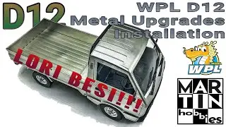 WPL D12 Metal Upgrades parts