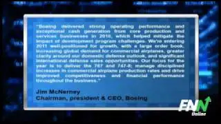 Boeing Reported Q4 Results, Issued 2011 EPS Guidance