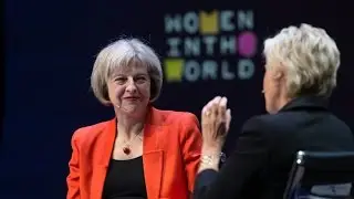 Theresa May on power suits and being yourself