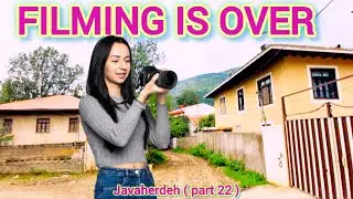 THE END OF THE FILMING OF WALK IN THE TOURISTY VILLAGE OF JAVAHERDEH. ( part 22 )