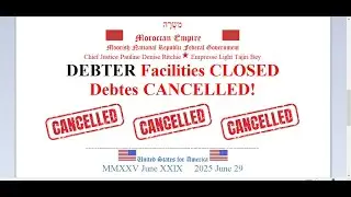 Internalle Revenue Kurrency Kontrollers CLOSE DEBTER Facilities: DEBTES CANCELLED!