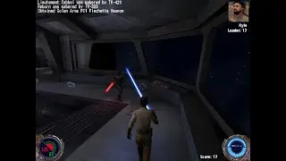 Star Wars Jedi Knight 2 Jedi Outcast Online Multiplayer PC 2002 Jeff Bennett Kyle Katarn Walkthrough