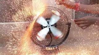 Fan vs rocket||Look Awesome in slow motion||